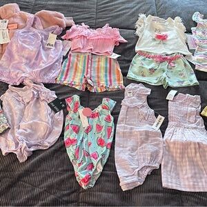 12-18 months girl summer lot